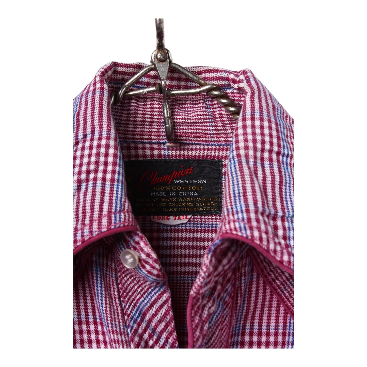 70s Western snap shirt XXS