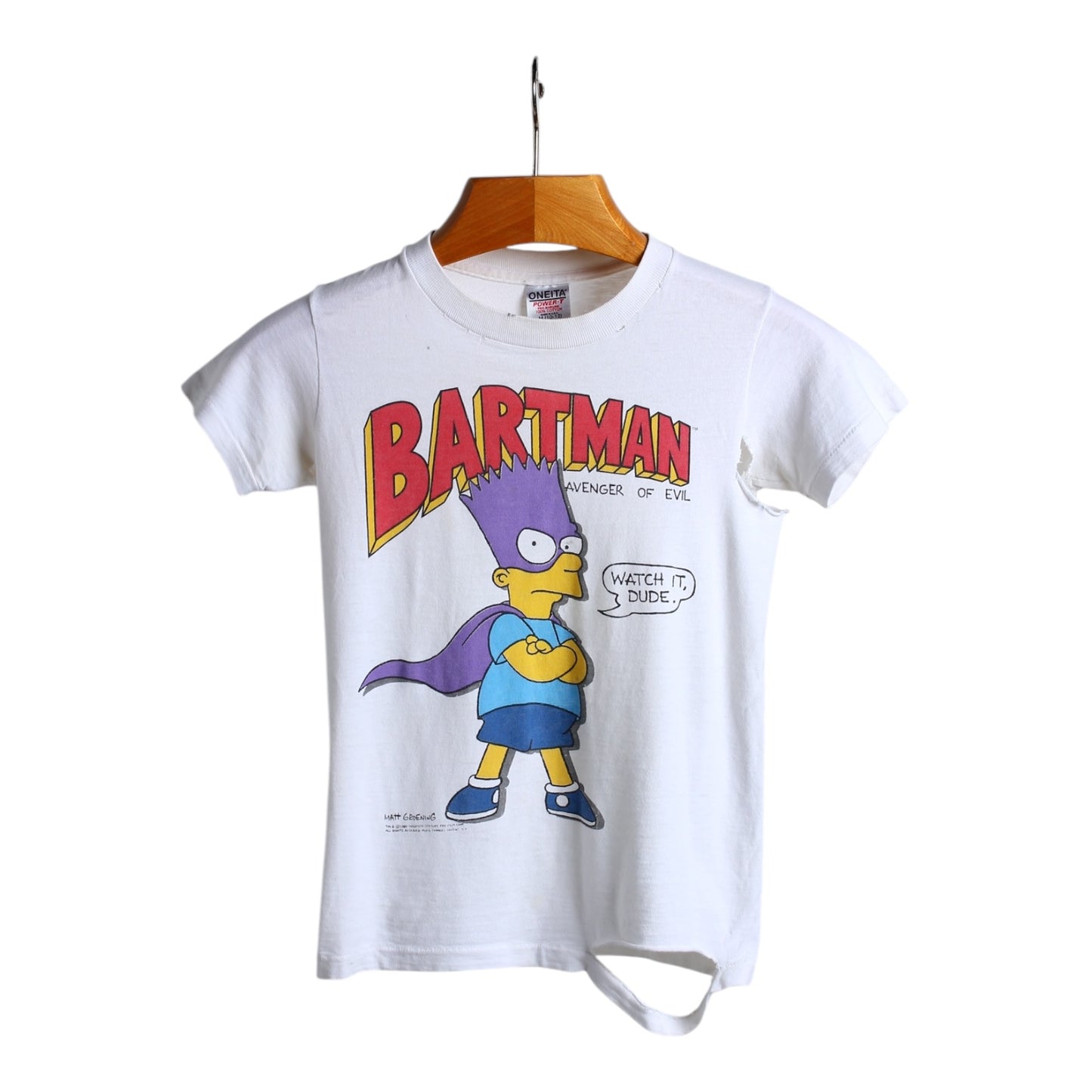 1989 Bartman tee XS