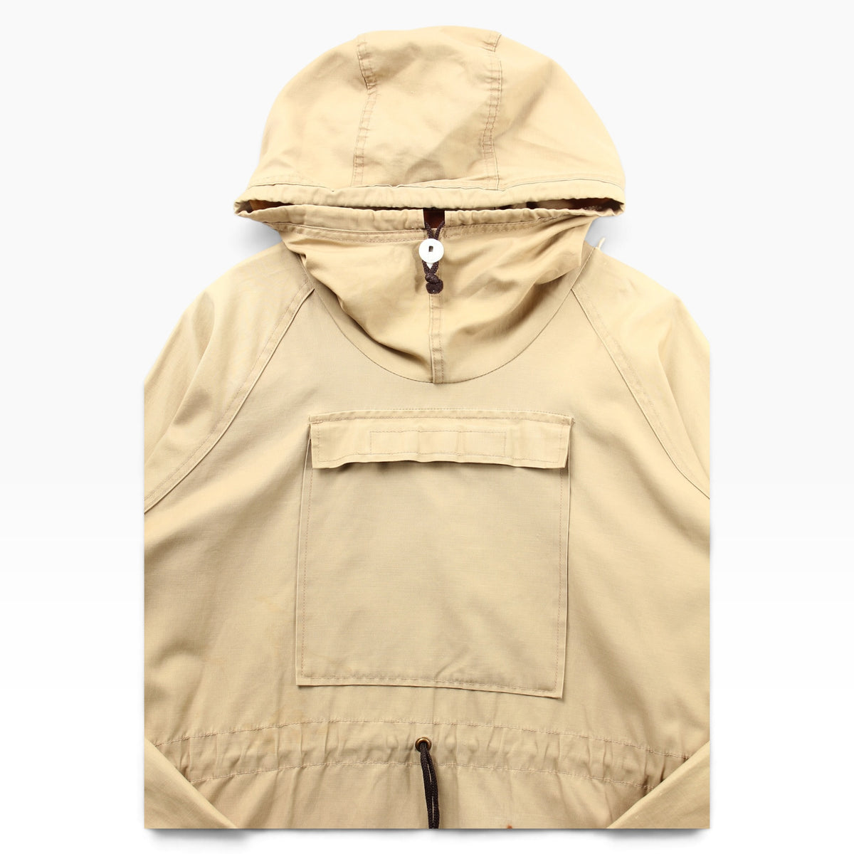80s Anorak smock pullover large