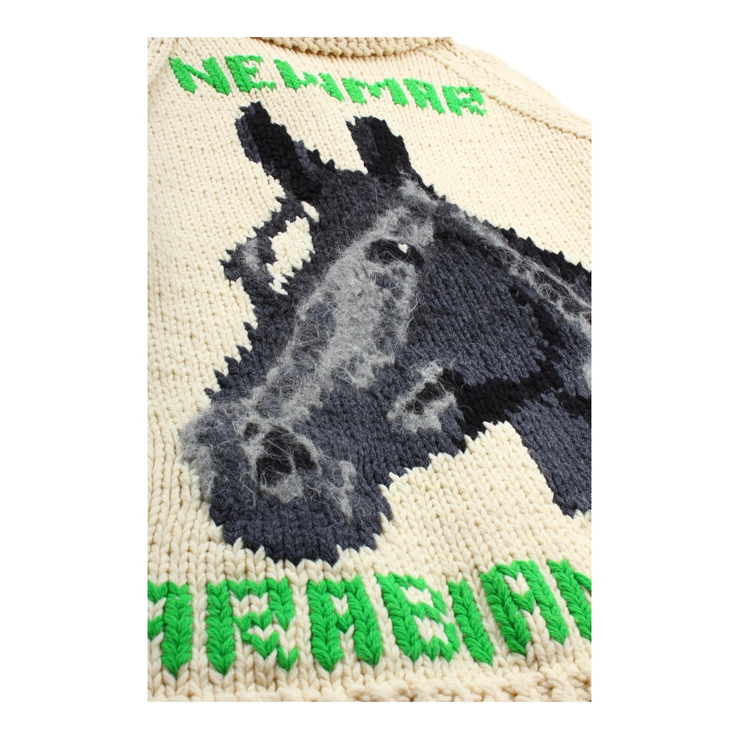 60s Newmar Arabian wool cowichan style sweater XXL