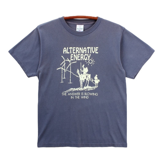 90s Alternative energy tee blowing in the wind S/M