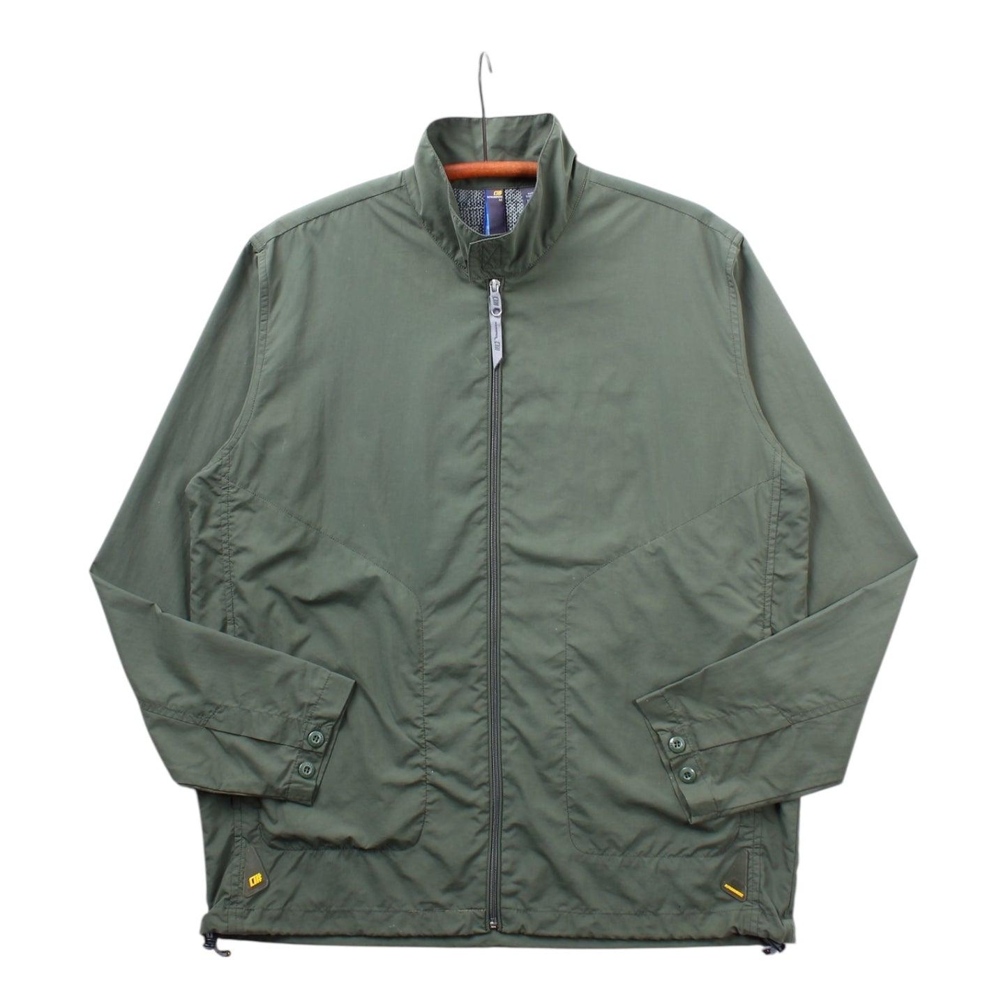 Alphanumeric zip shirt Large