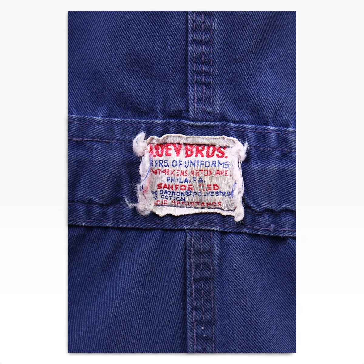 60s Loev bros gas station chain stitched jacket Medium