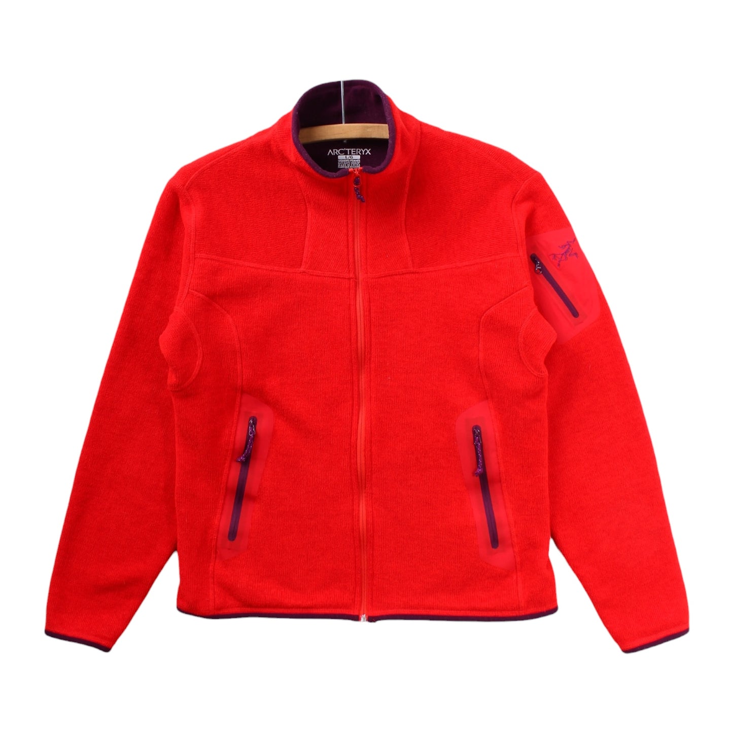 2010 Arc’teryx zip fleece wmns large