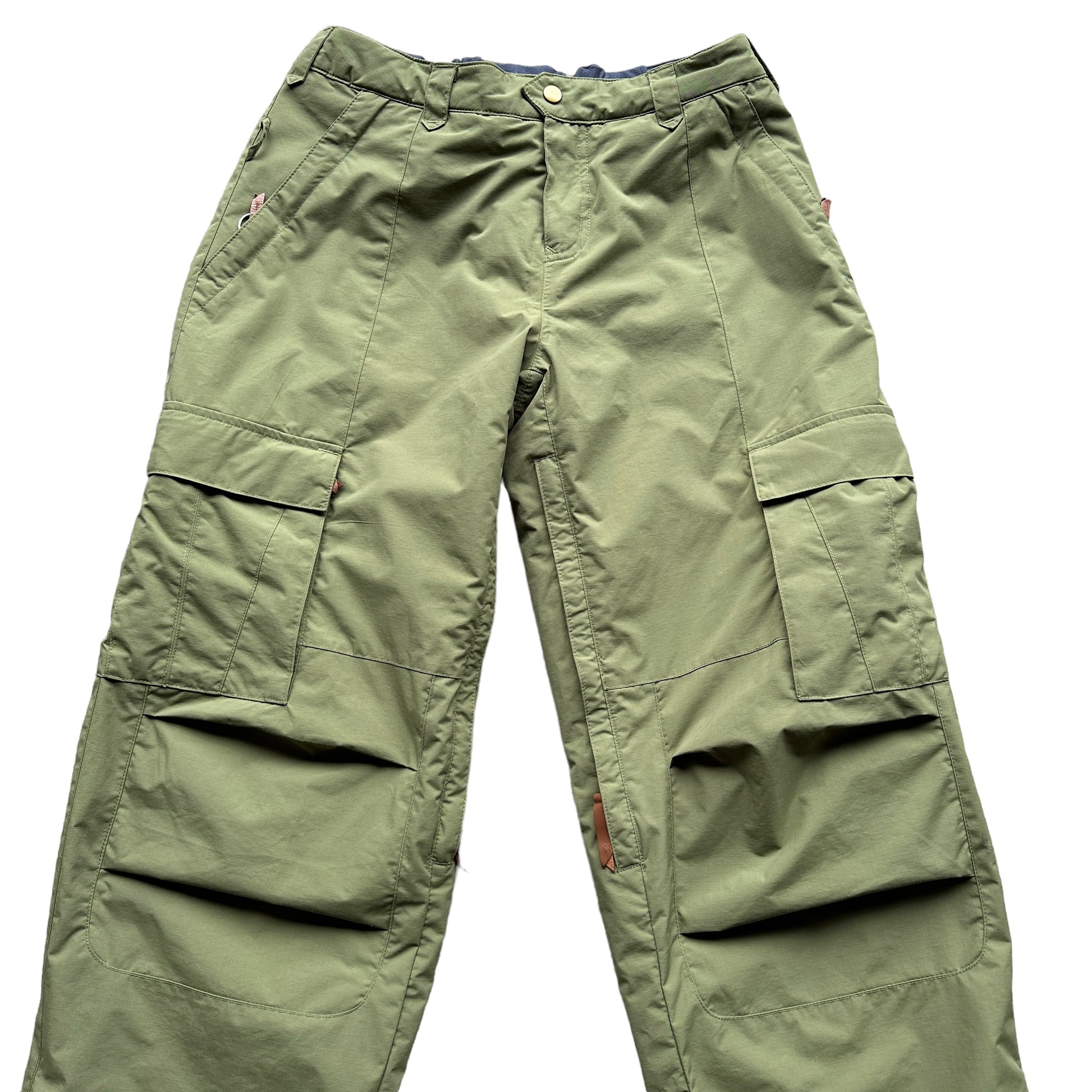 2004 Burton Analog women's snowboard snowpants Small – Vintage Sponsor