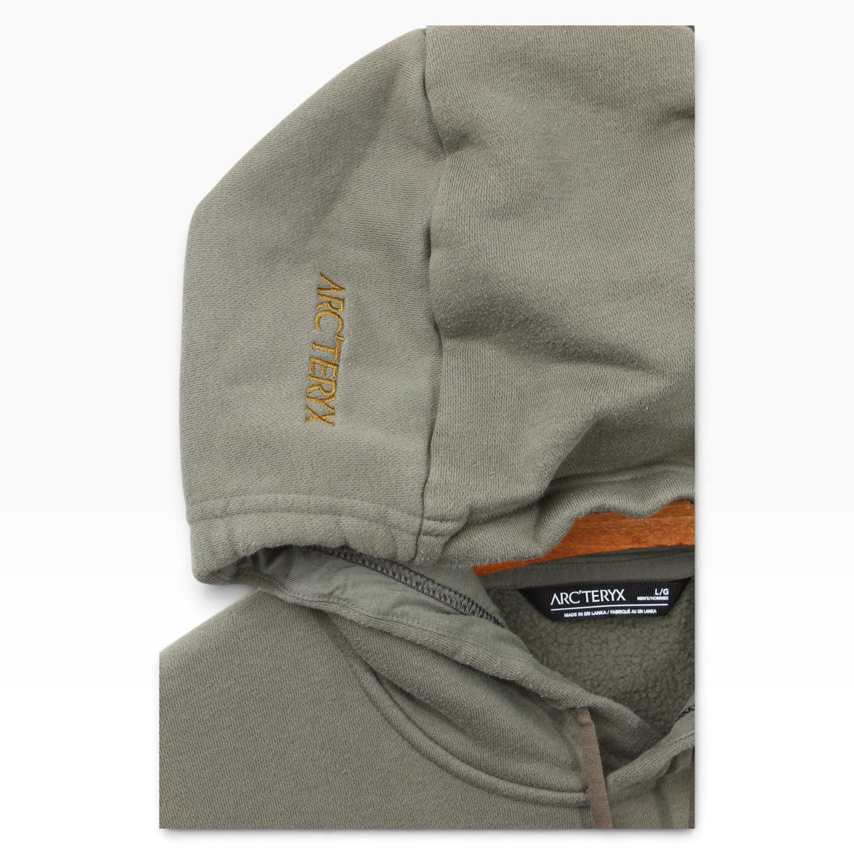 Arc’teryx cotton hoodie large