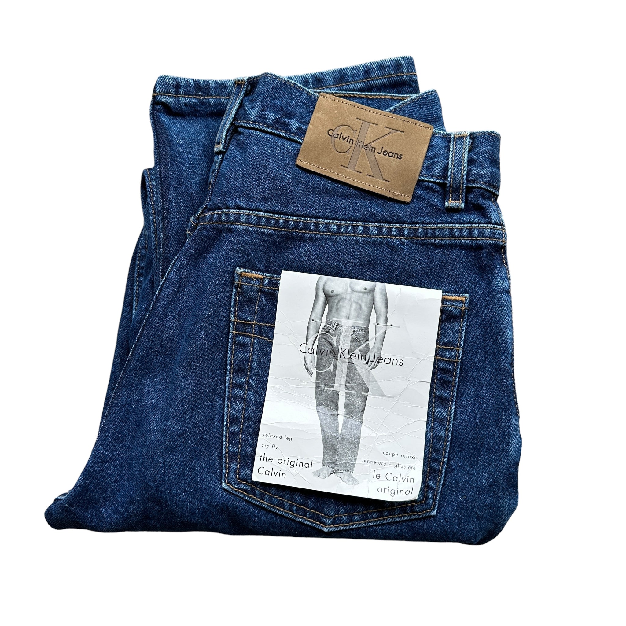 90s Calvin Klein jeans 

30/34