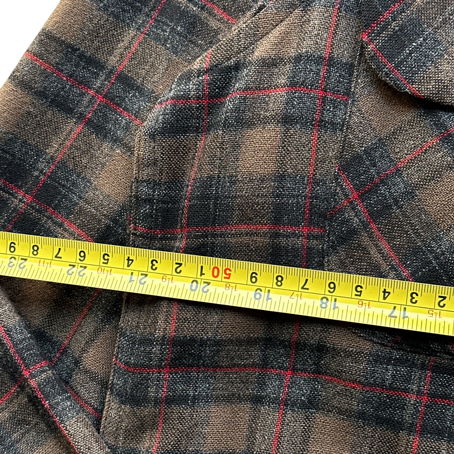 70s wool pendleton camp shirt medium