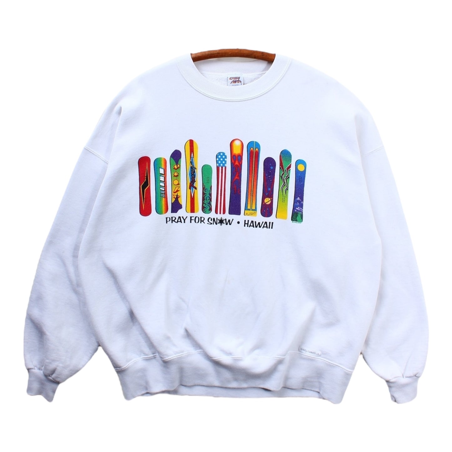 90s pray for snow snowboard XL