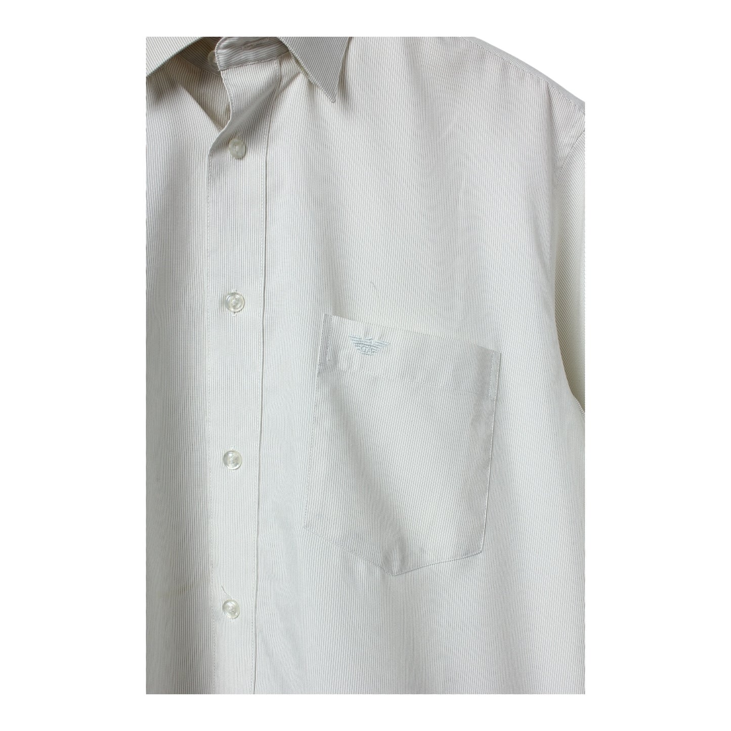 80s Giorgio Armani short sleeve shirt large
