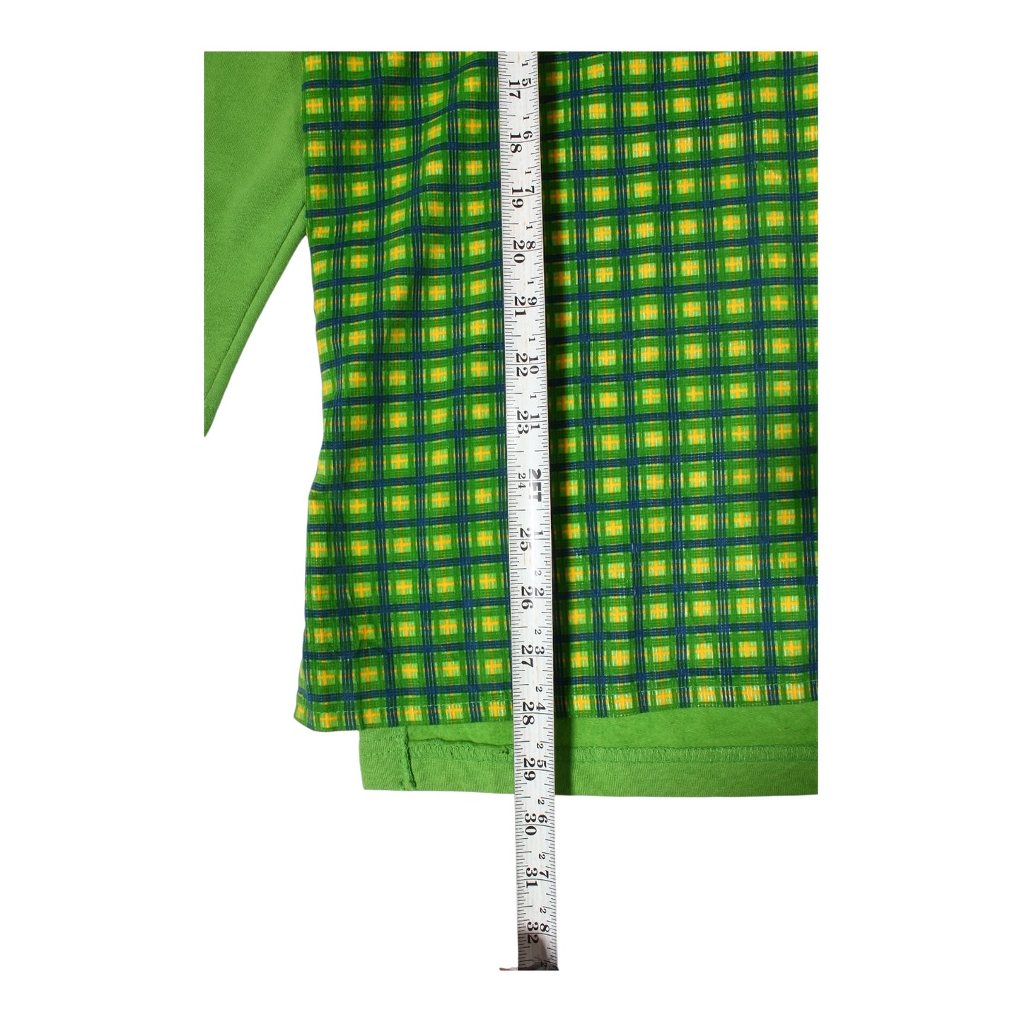 80s Zip flannel shirt S/M