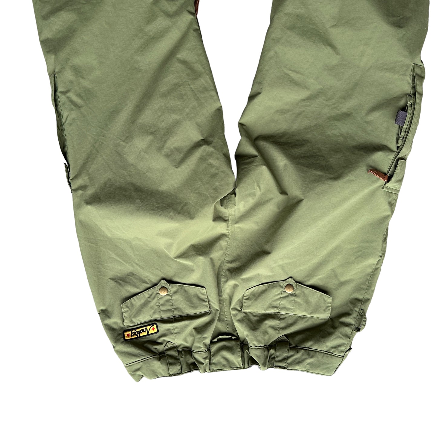 2004 Burton Analog women's snowboard snowpants Small – Vintage Sponsor 2004 Burton Analog women's snowboard snowpants Small – Vintage Sponsor