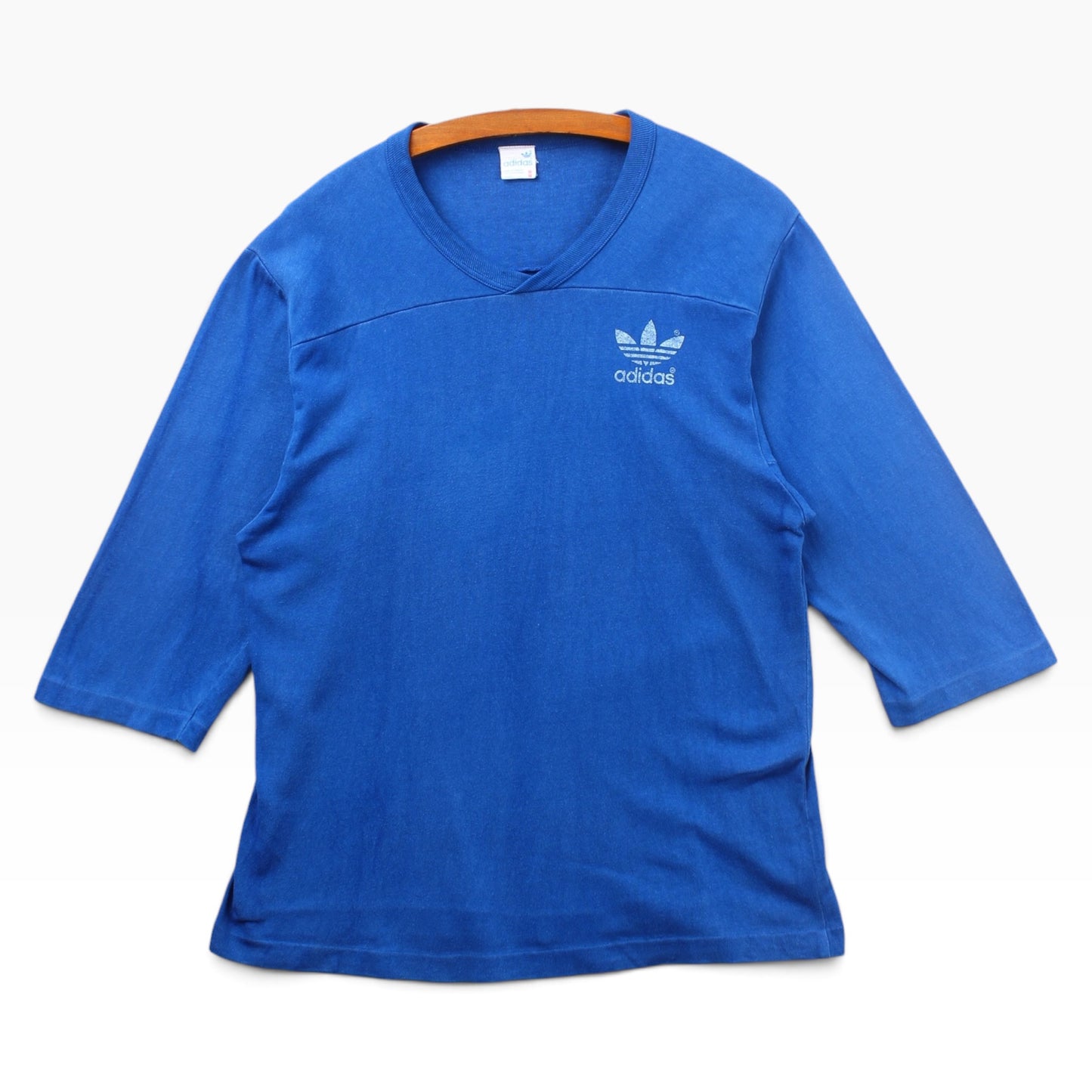 80s Adidas 3/4 sleeve small