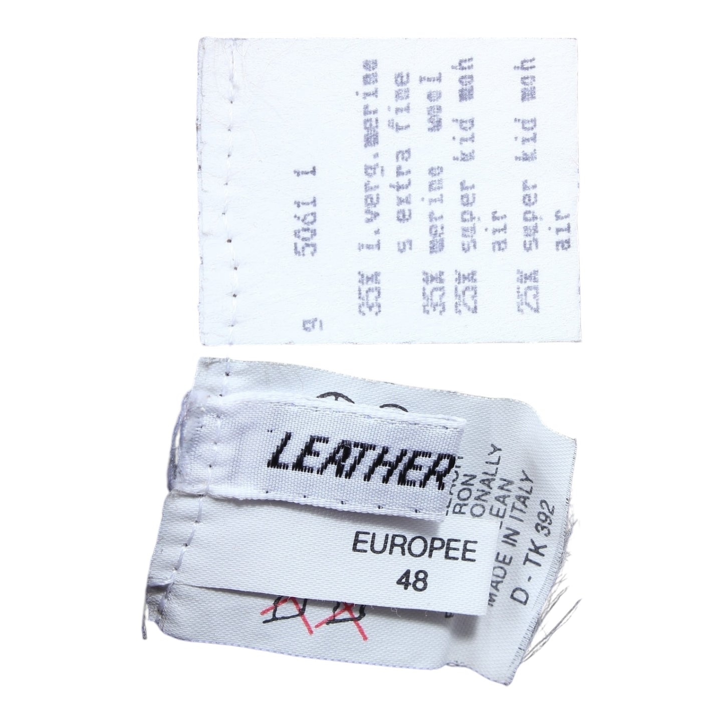 Gianfranco ferre wool and leather zip sweater XL