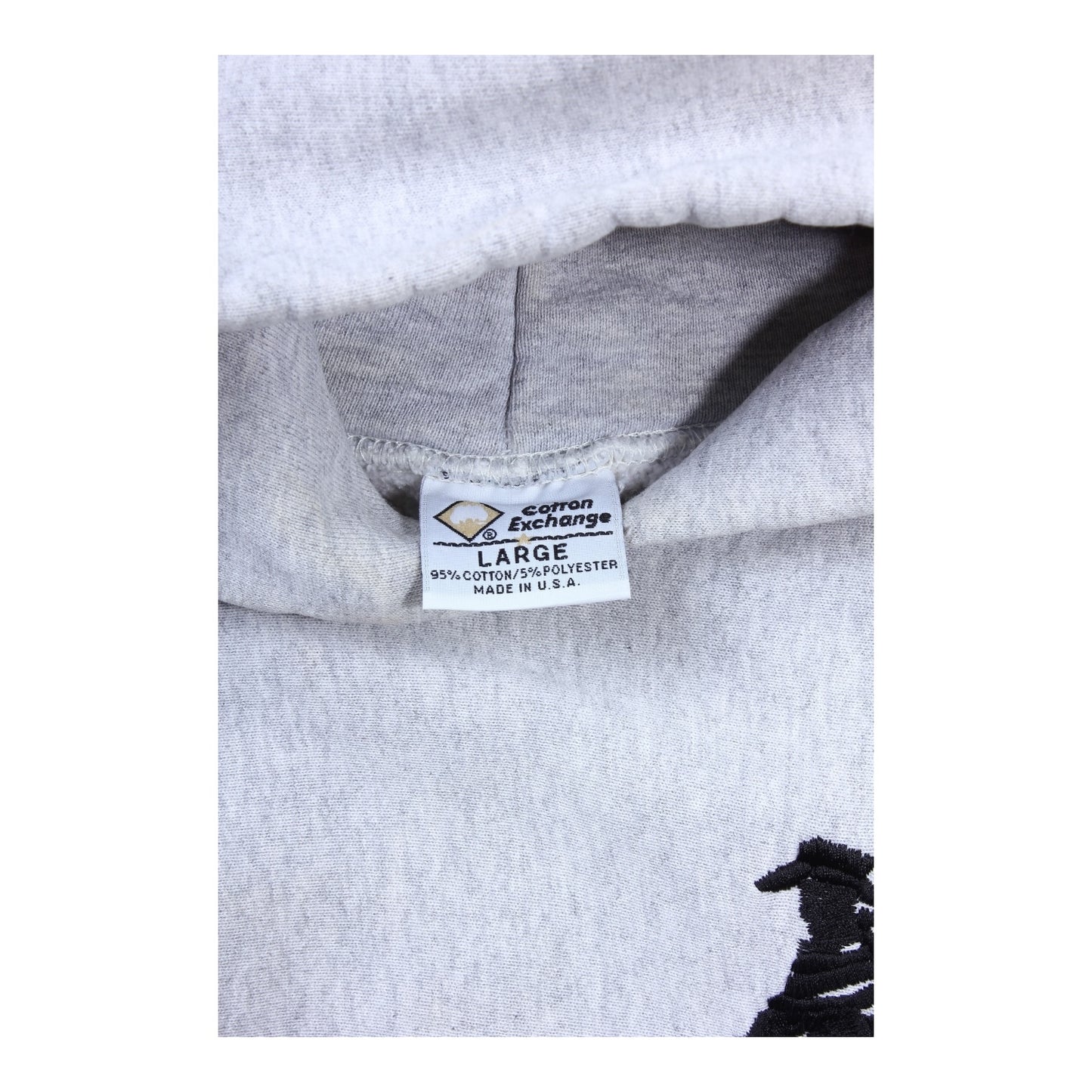 90s Cotton exchange cowboy hoodie large