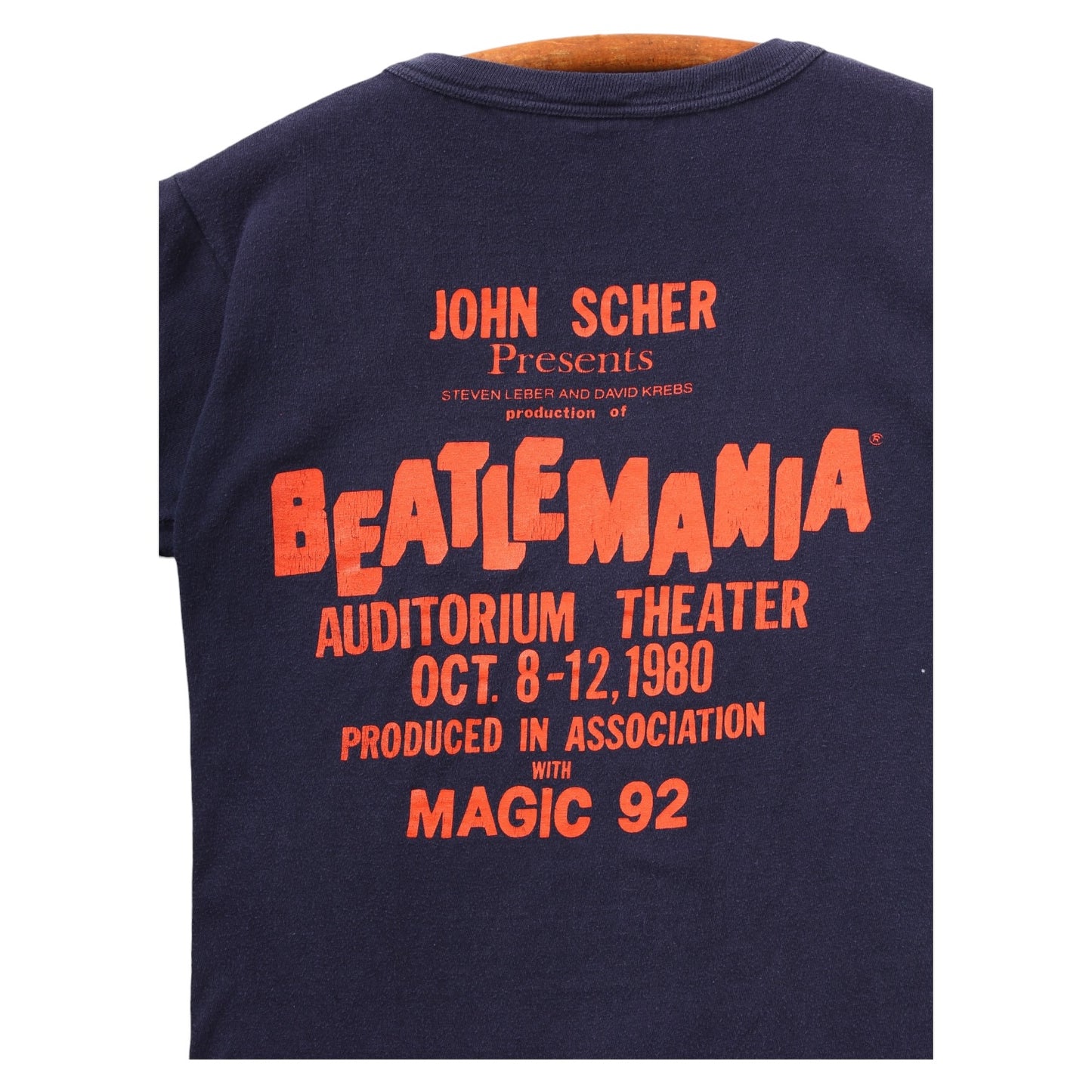 1980 Beatlemania tee magic 92fm Small