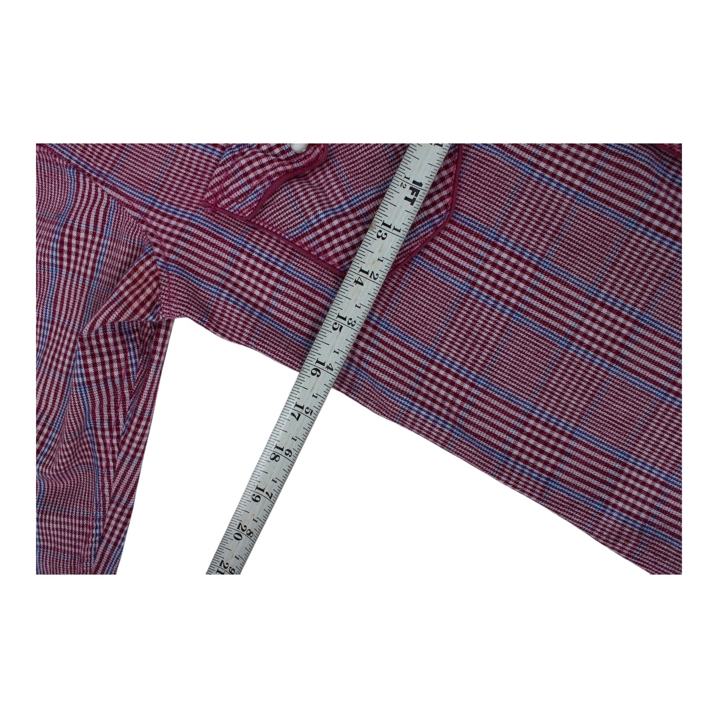 70s Western snap shirt XXS