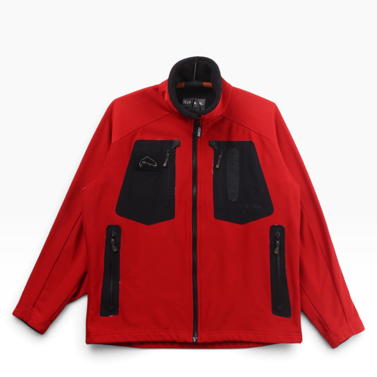 Simms fishing softshell fleece Large