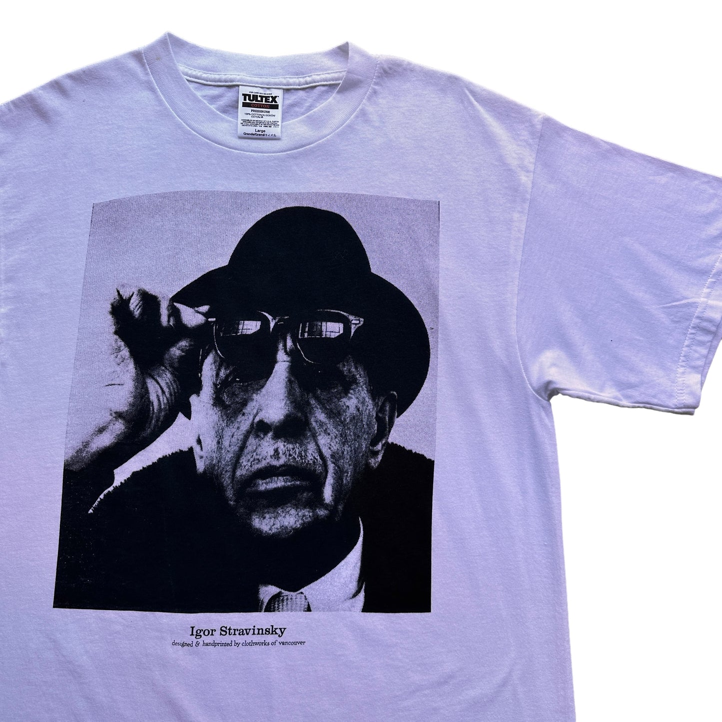 90s Igor Stravinsky tee large