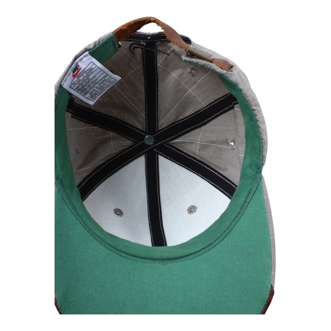 90s Nike leather tip hat