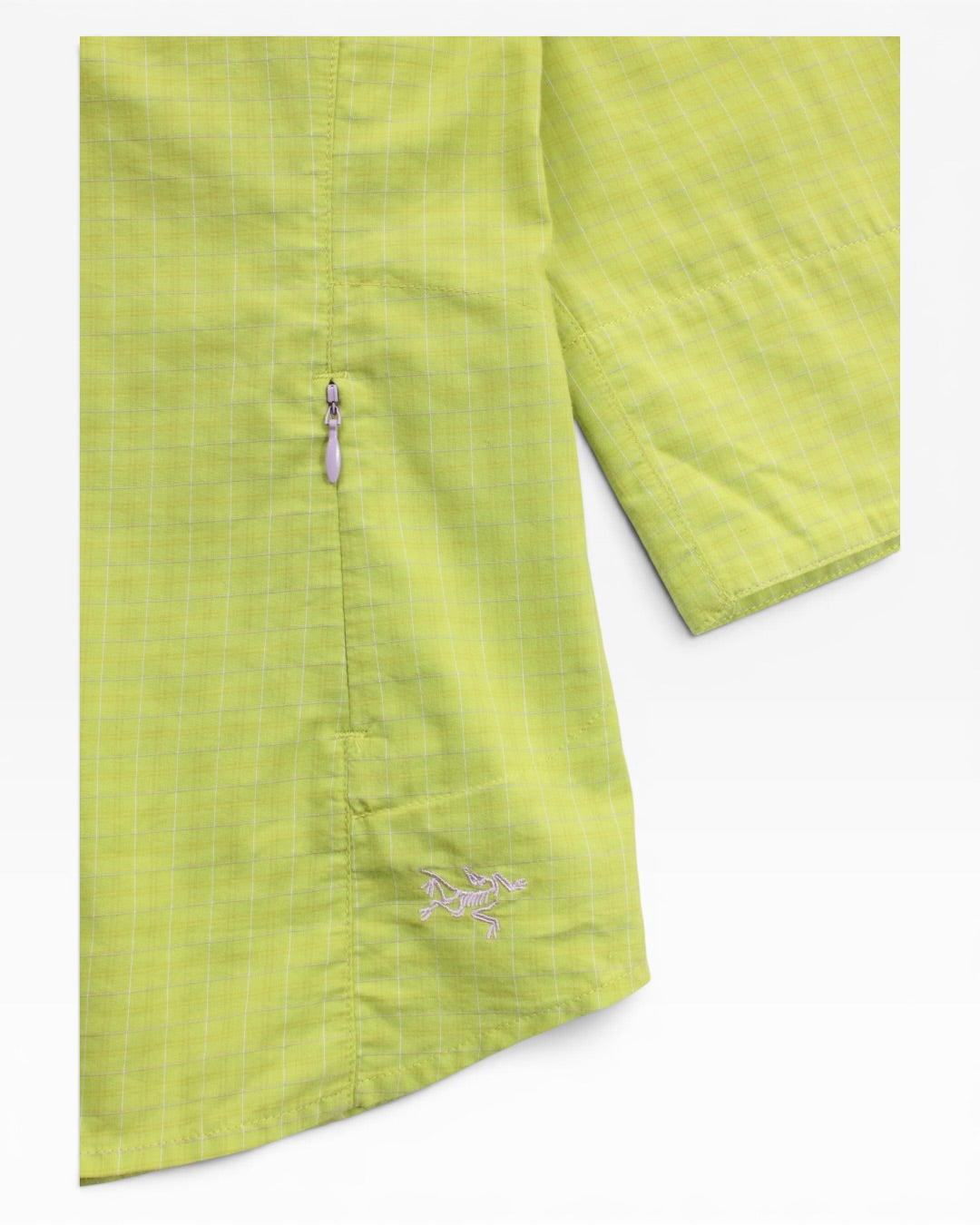 2010 arc’teryx cotton button up shirt women’s medium