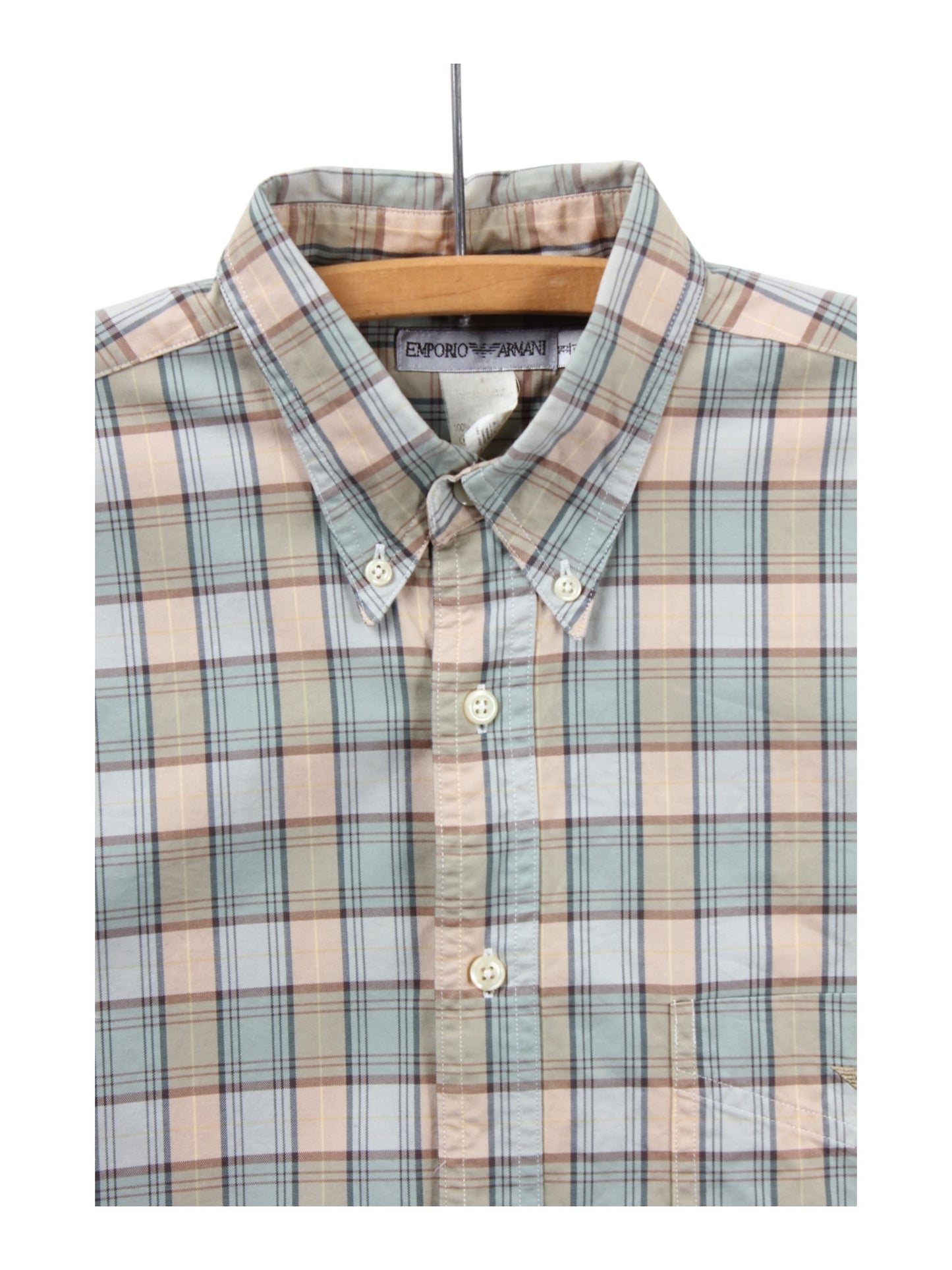 Emporio Armani cotton button up medium Made in italy🇮🇹