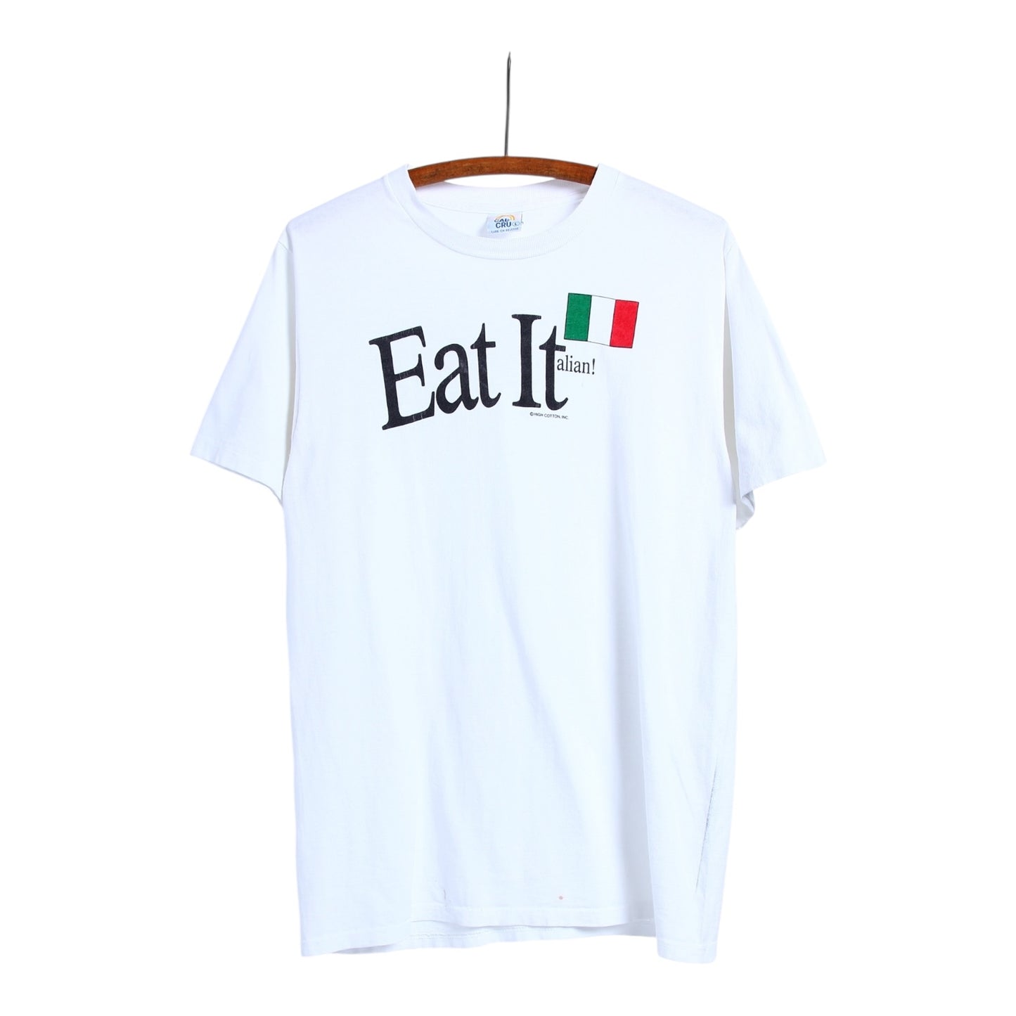90s Eat ITalian tee medium