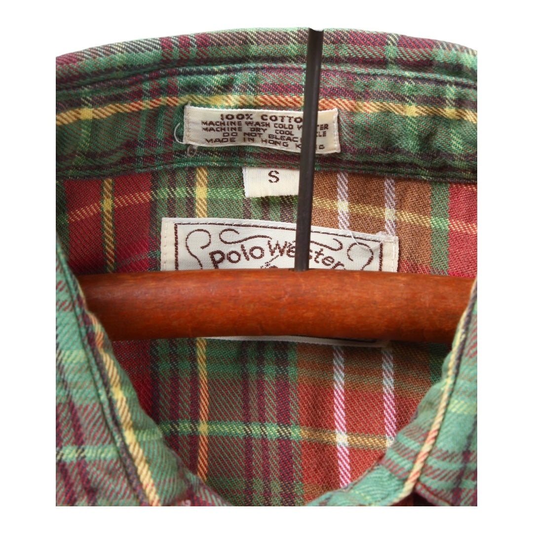 70s Polo western shirt Small
