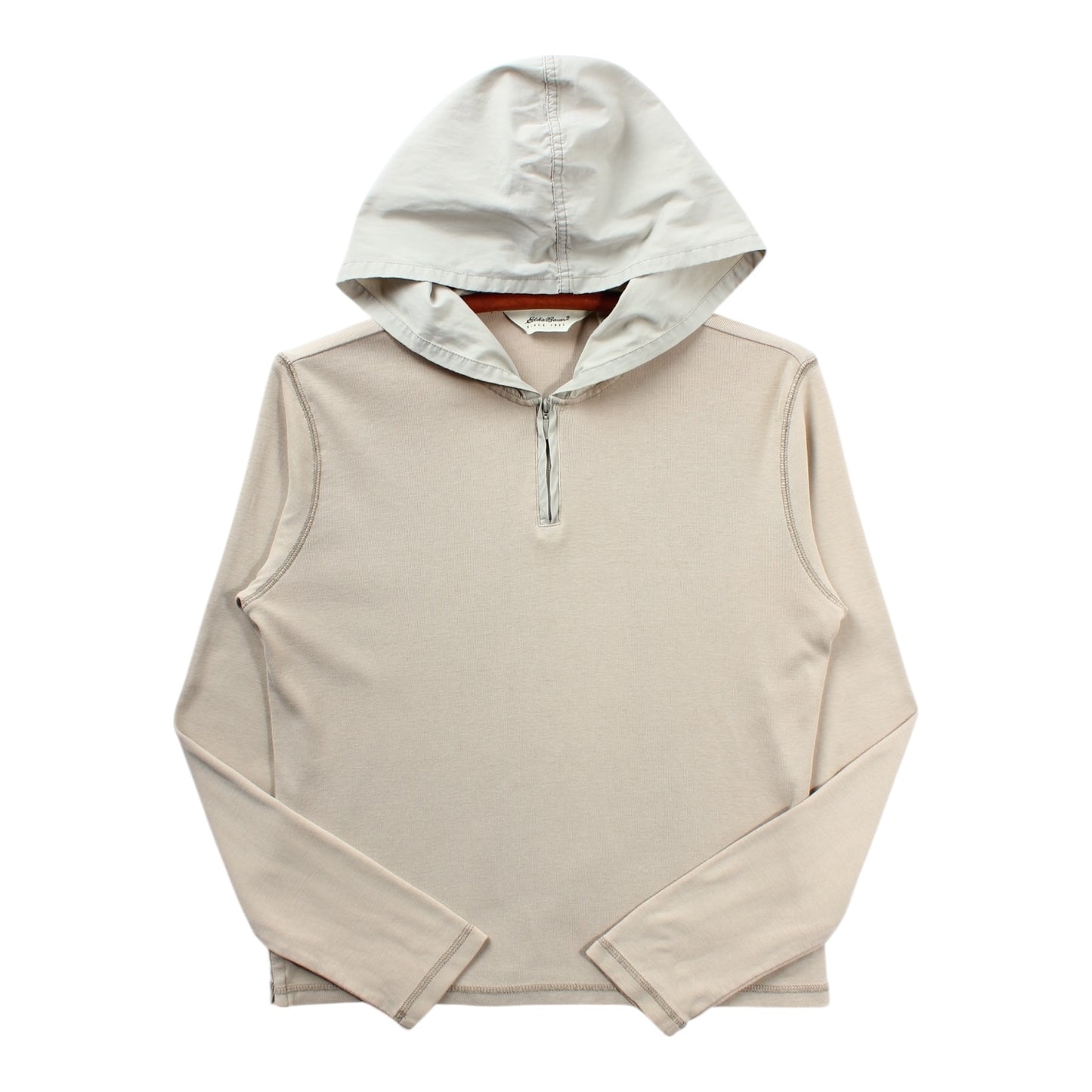Y2k eddie bauer hooded shirt small