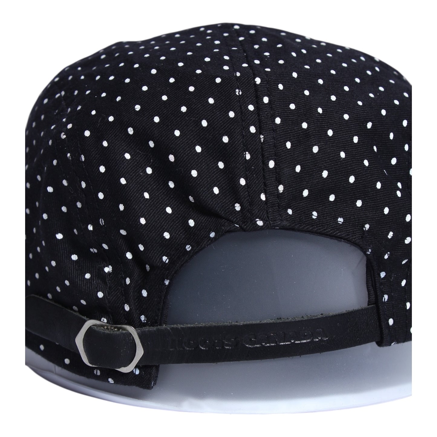 90s ROOTS canada polka dot hat