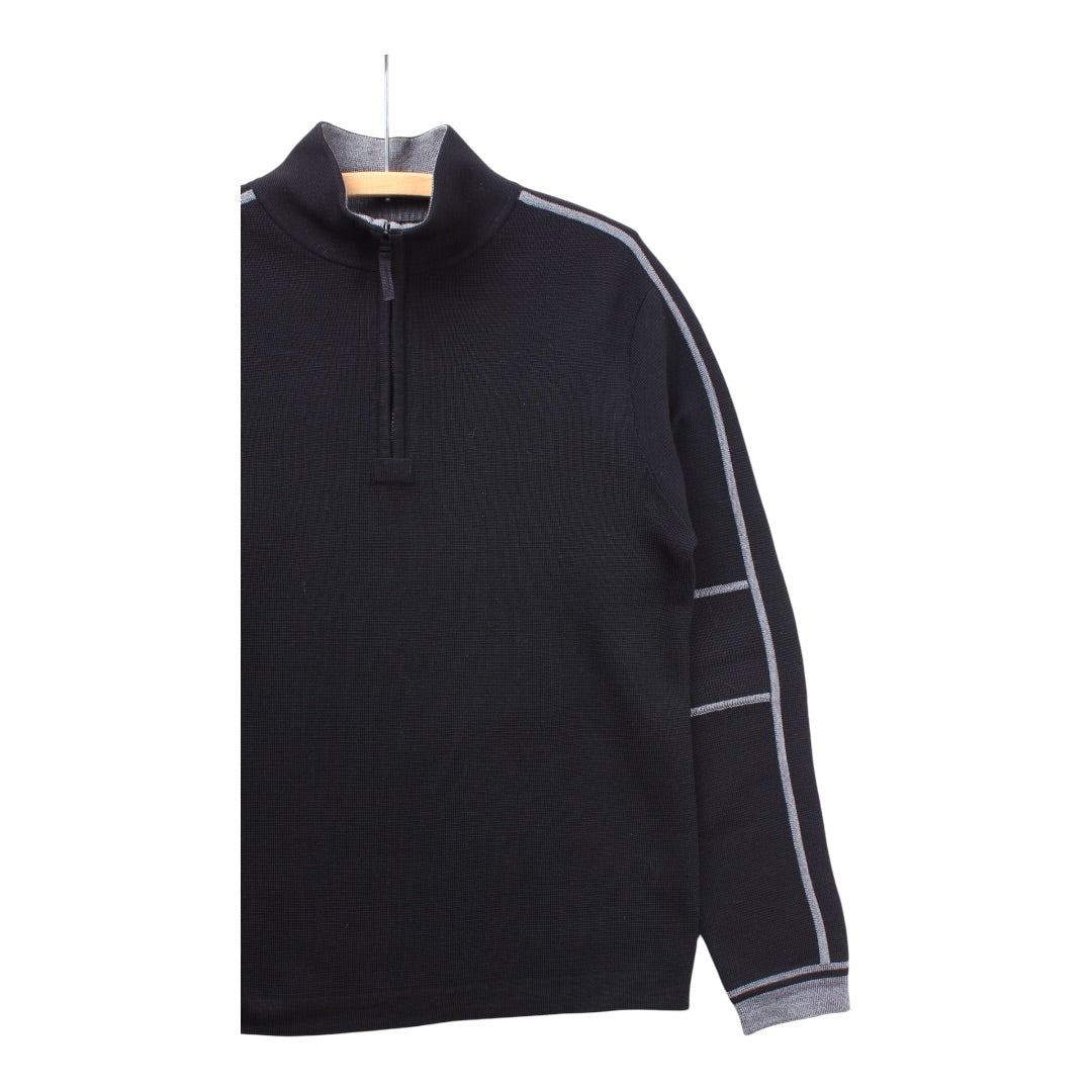 Y2K Banana republic wool 1/4 zip medium