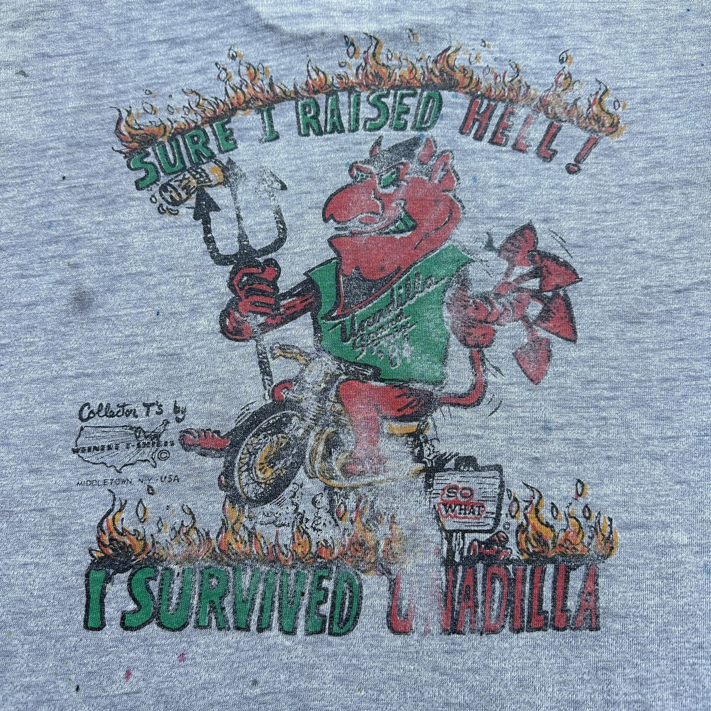 1984 Unadilla raised hell tee small