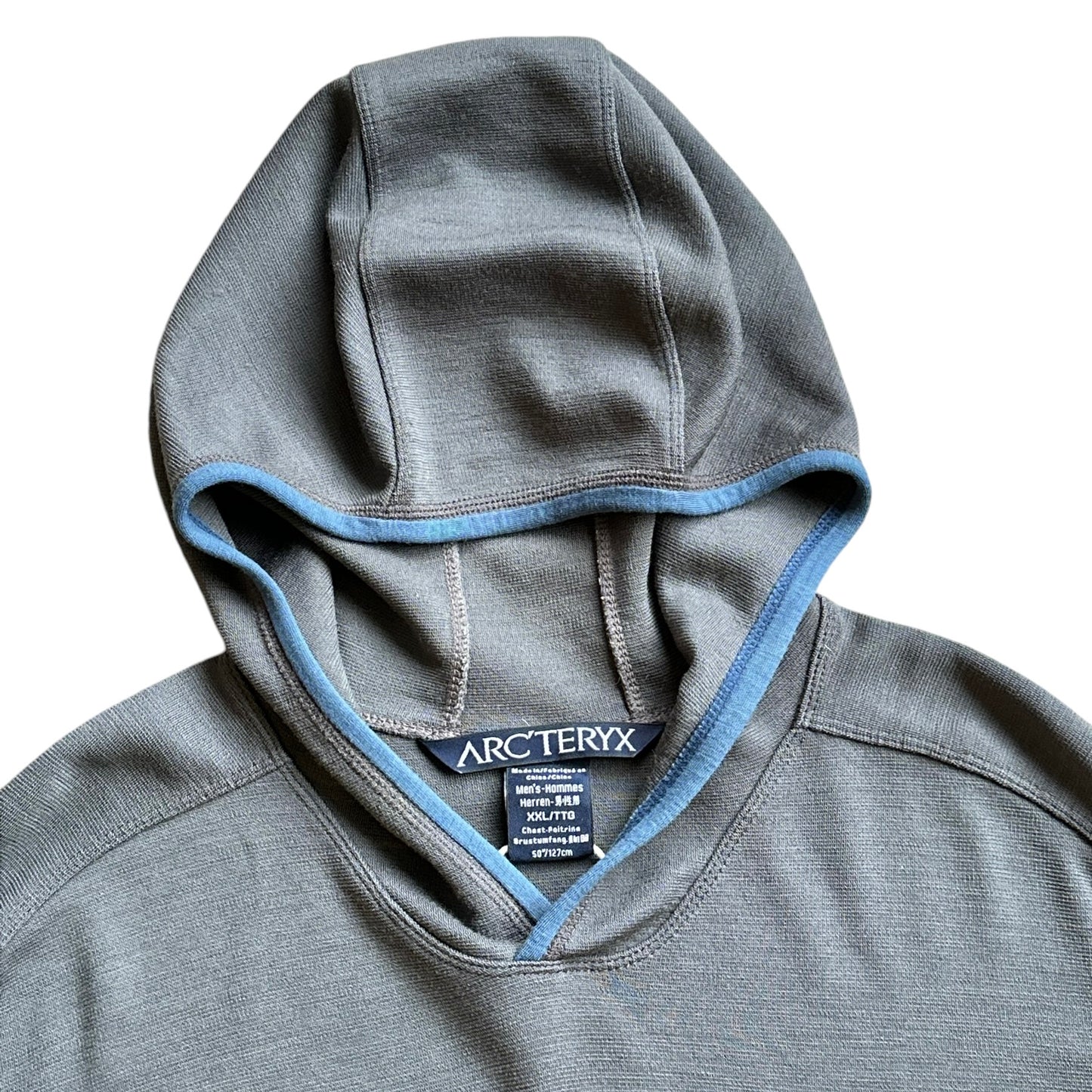 2000s Arc’teryx wool blend hood XXL