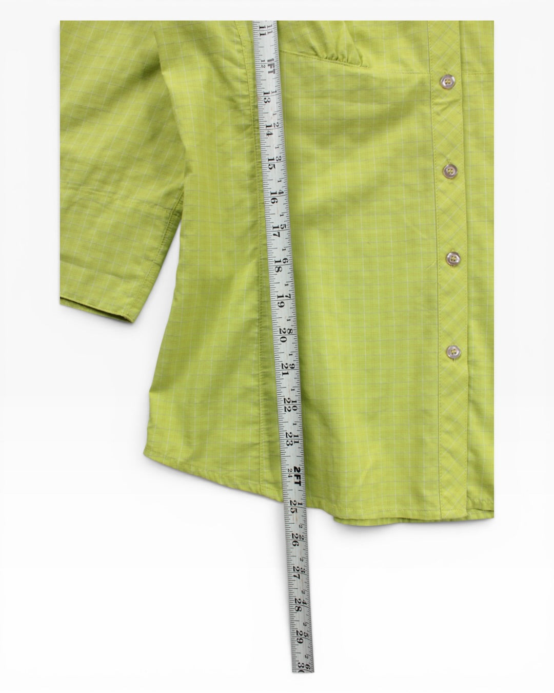 2010 arc’teryx cotton button up shirt women’s medium