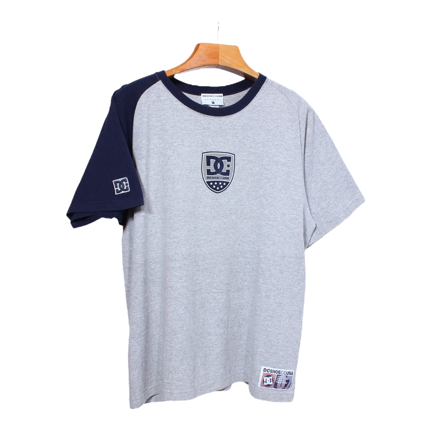 90s DC shoe co tee large