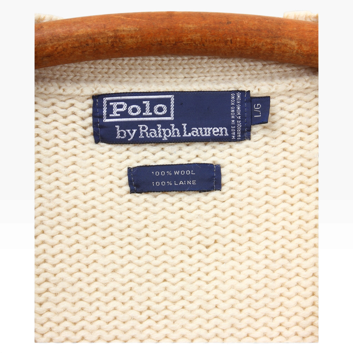 90s Polo Ralph Lauren wool cardigan sweater M/L