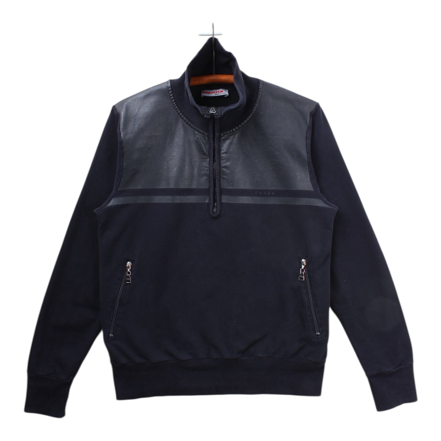 Prada zip sweatshirt Small