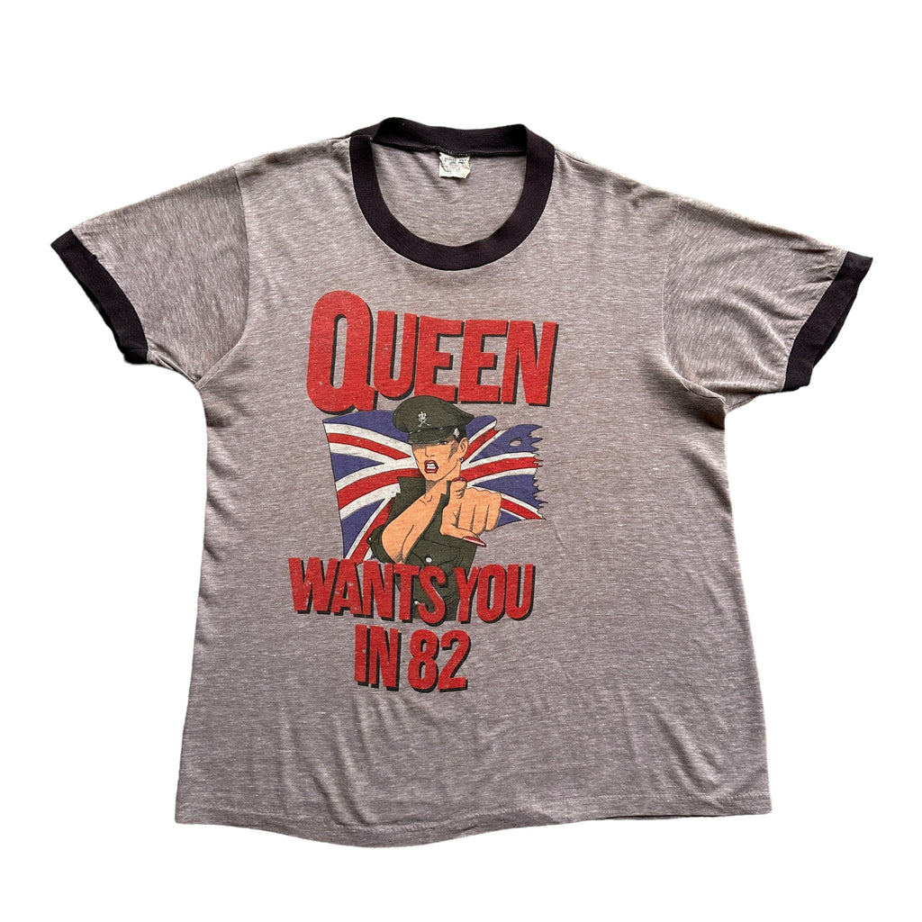 1982 QUEEN wants you tee Small