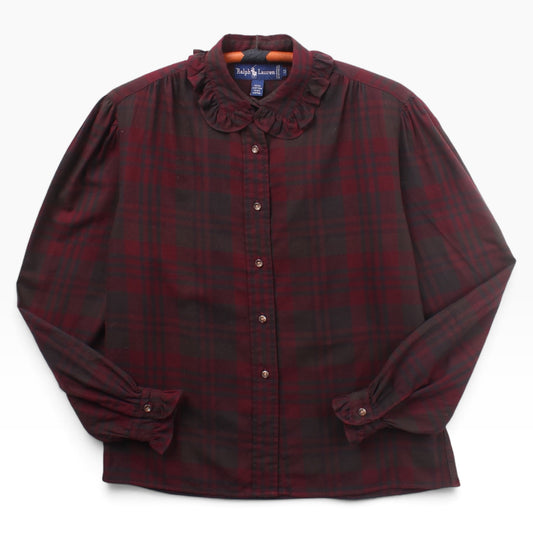 80s Polo Ralph Lauren button up prairie shirt Small