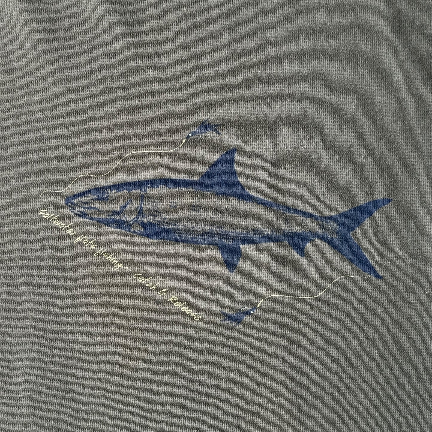 90s Bonefish bobs tee L/XL