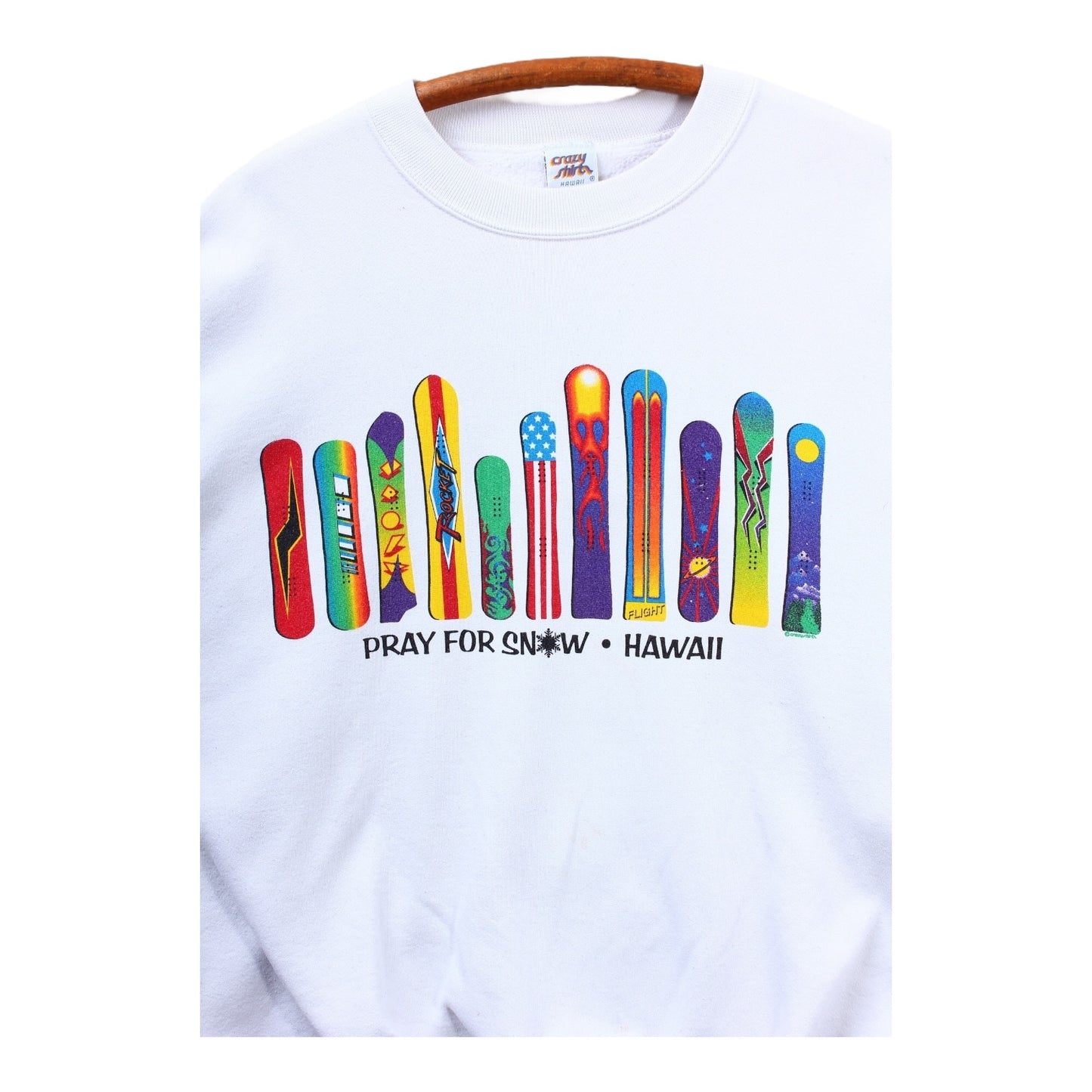 90s pray for snow snowboard XL