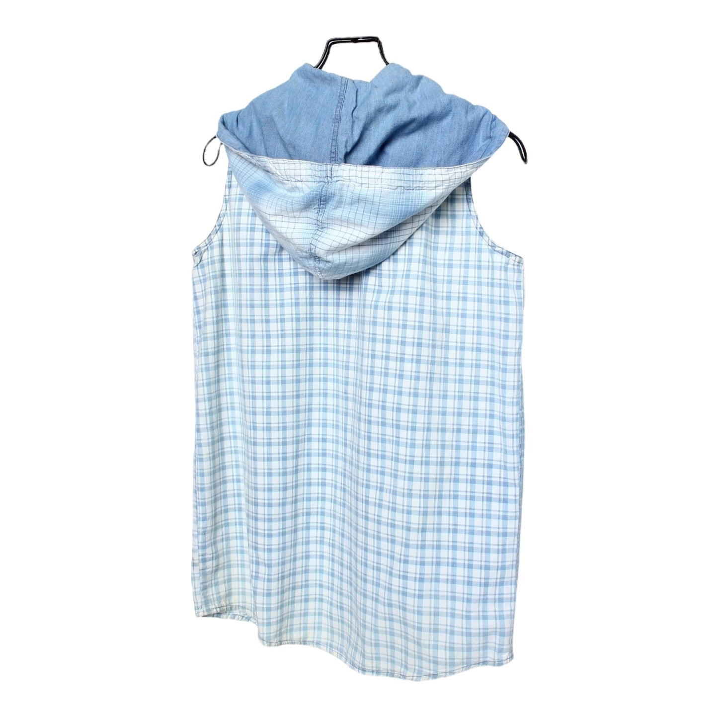 Y2K hooded vest Small