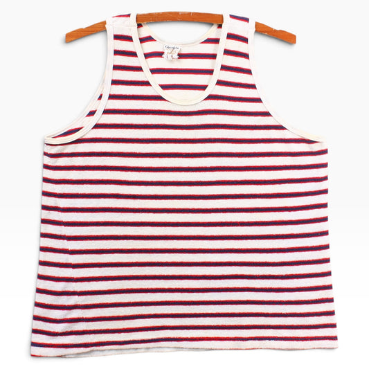 60s Terry cloth tank top S/M