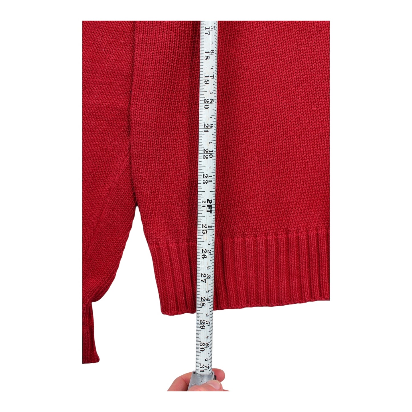 90s Polo Ralph Lauren cotton/ramie sweater M/L