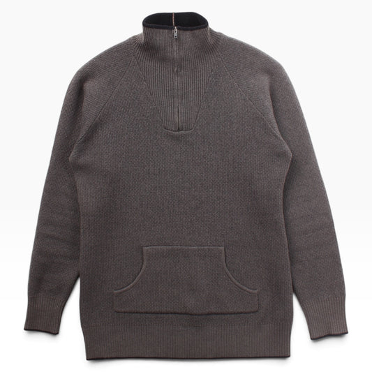 2000s MEC wool womens 1/4 zip Small