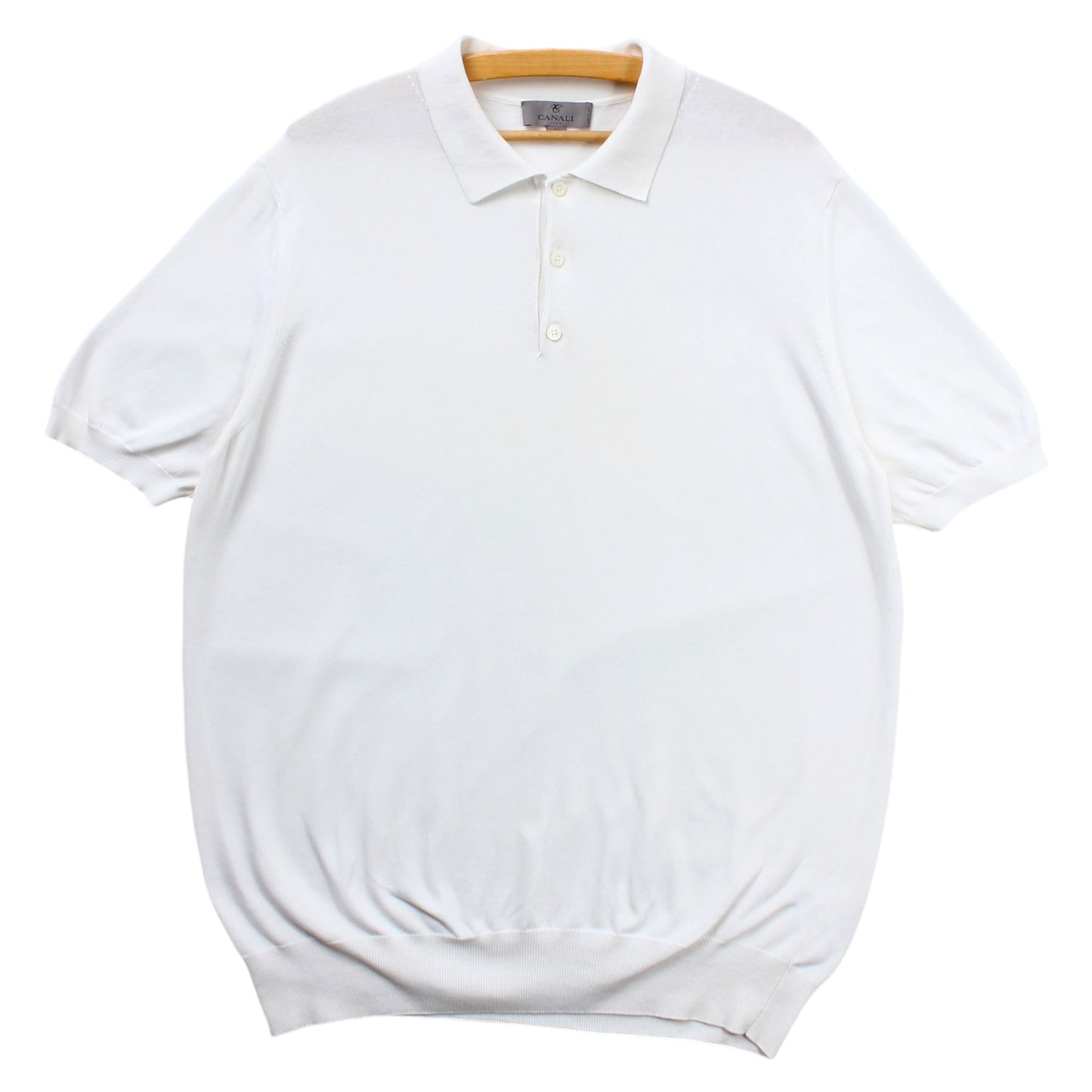 Canali knit polo large