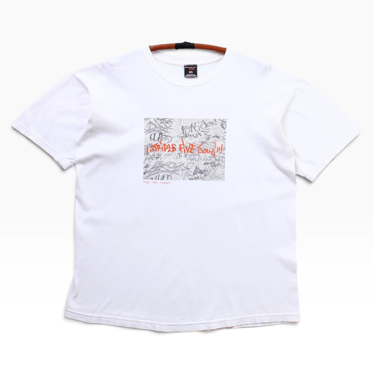 Triple five soul tags harlem 1981 tee medium