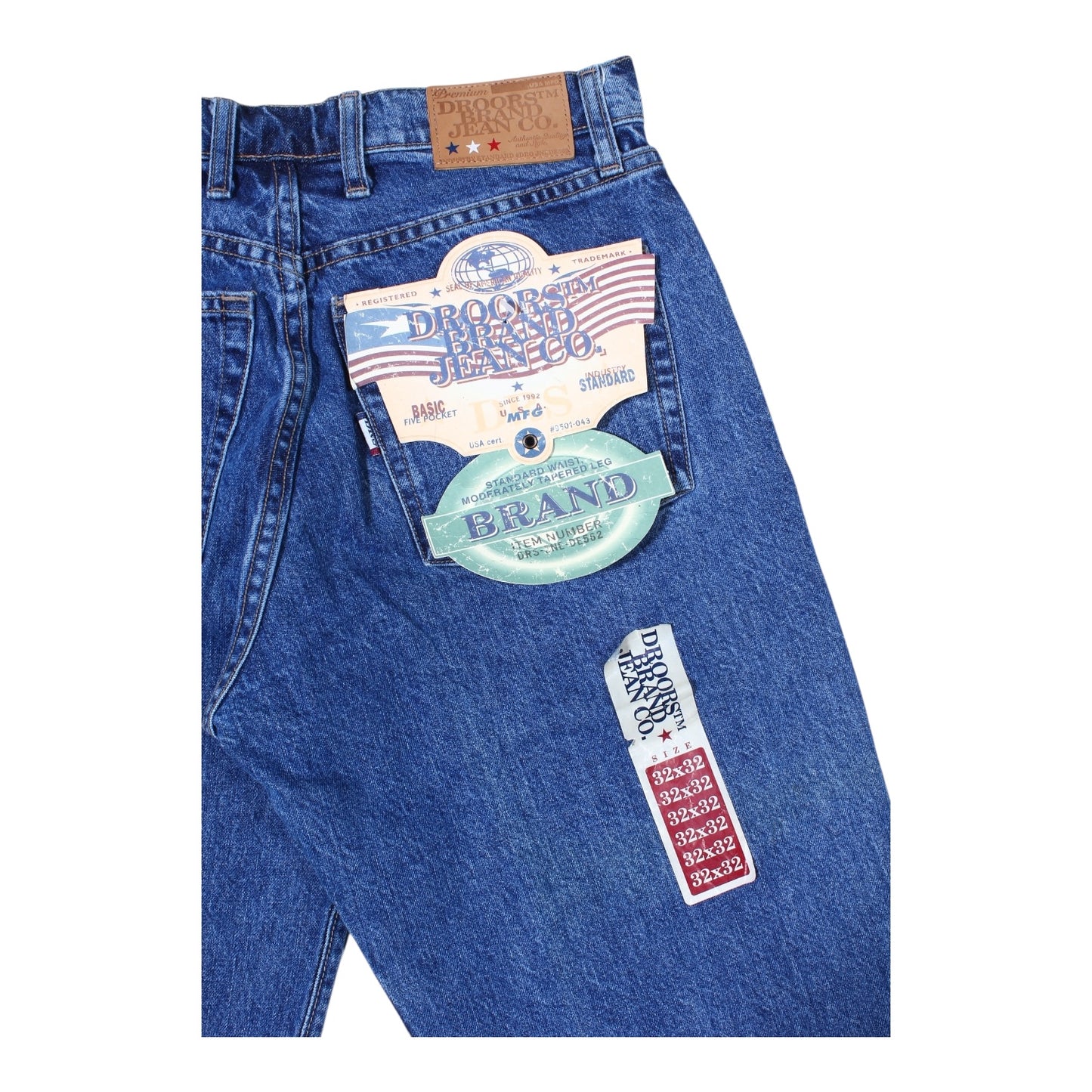 90s Droors jeans deadstock 32/32