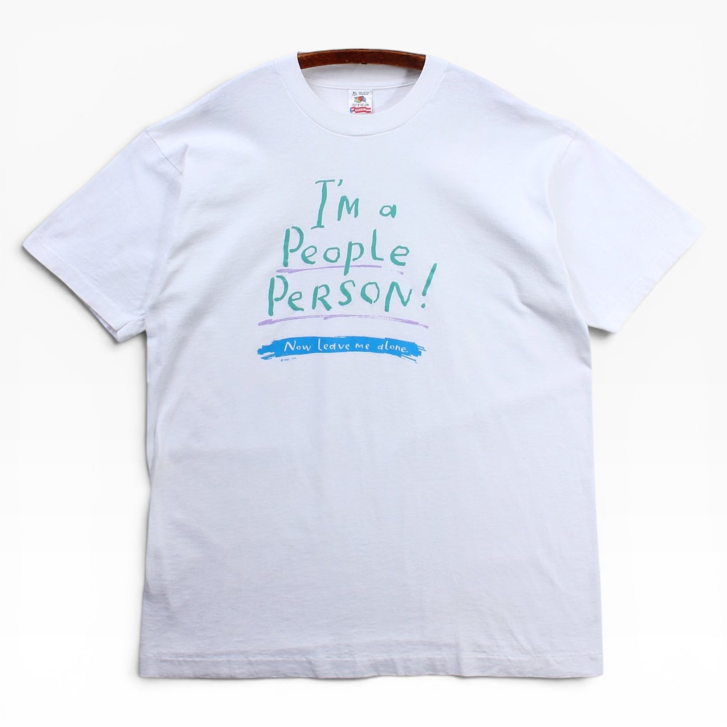 I’m a people person tee large