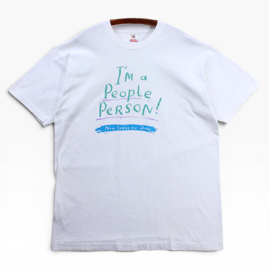 I’m a people person tee large
